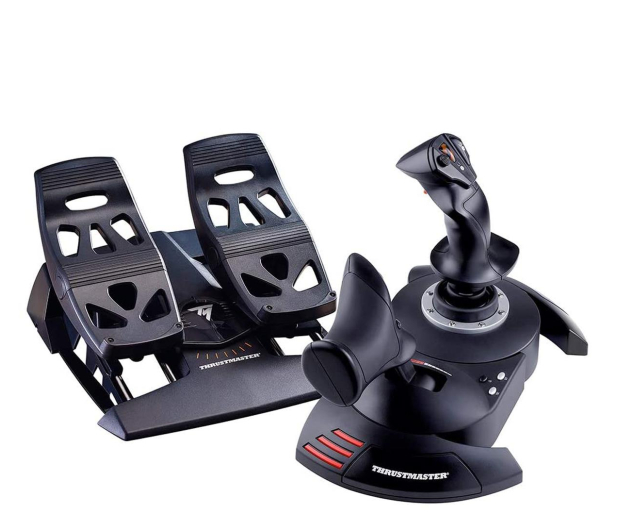 Thrustmaster Zestaw T.Flight Full Kit Hotas X + Rudder Pedals - 552551 - zdjęcie